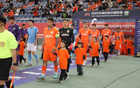 泰山隊(duì)主場(chǎng)大勝深圳新鵬城4-0，眾將建功。