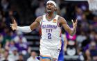 NBA常規(guī)賽排名：雷霆奪冠，三隊60+勝，火箭湖人50+勝顯進步。