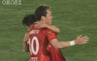 外援邦本宜裕助攻大四喜，大勝后歡慶，目標(biāo)中超。
