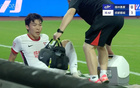 元敏誠傷勢無礙，16分鐘離場記者報道