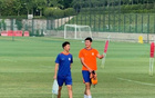 一線隊訓練新秀彭逸翔參與合練